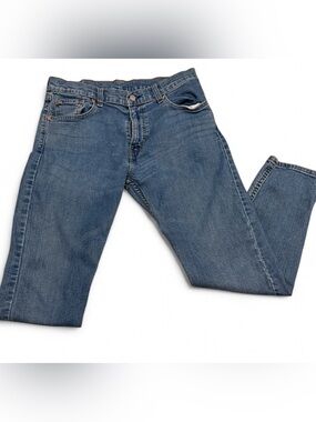 Levi’s 512 Slim Tapered Leg Jeans Mens 32x27 Blue Denim Light Wash 512